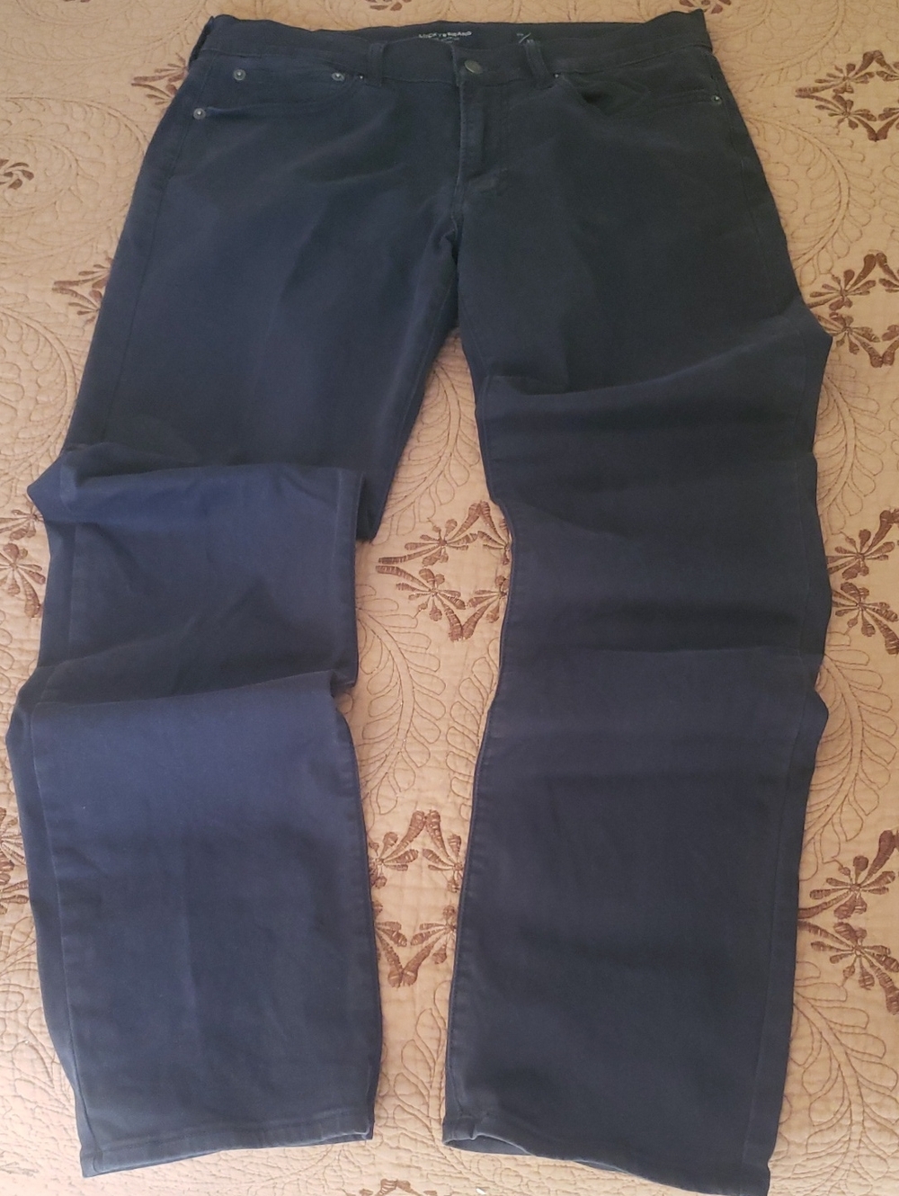Lucky Brand 121 Chino Navy 33x32